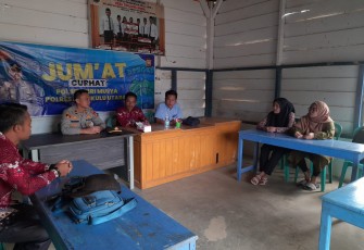 Jumat Curhat, Kapolsek Giri Mulya Sambangi Sekre BPD Desa Tanjung Anom untuk Ciptakan Kamtibmas Selama Bulan Ramadhan