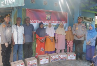 Polda Bengkulu Kembali Salurkan Bantuan Kemanusiaan Bagi Negeri