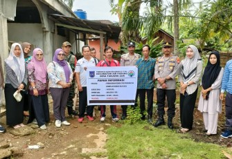 Kapolsek Lais Hadiri Penetapan Titik Nol