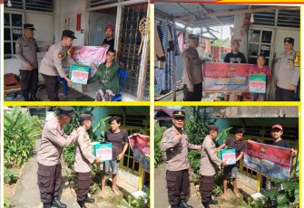 Polresta Bengkulu Kembali Distribusikan Bantuan Kemanusiaan untuk Negeri