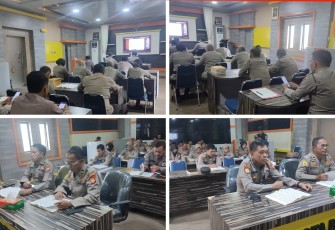 Binrohtal, Personel dan ASN Polresta Bengkulu Ikuti Tadarus Al Quran Juz 13 Berjemaah