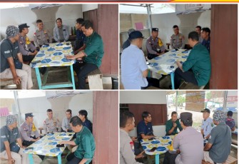 Sambangi Warga Kelurahan Kandang, Kanit Binmas Polsek Kampung Melayu Terima Keluhan Warga Tentang Tanah Timbunan 