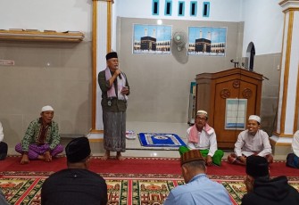 Kapolsek Kota Manna Bersama Forkopimda Bengkulu Selatan Safari Ramadan di Masjid Muttaqin II 