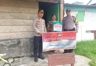 Polresta Bengkulu Kembali Salurkan Bansos kepada Warga di Beberapa Kecamatan