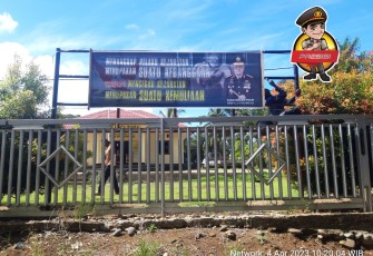 Kanit Samapta Polsek Sungai Rumbai Sebarkan Pesan Kamtibmas Dari Kabaharkam Polri