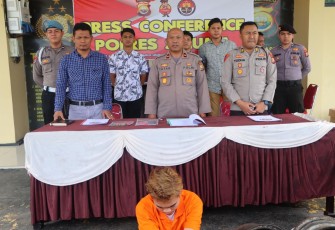 Polres Seluma saat press release