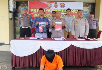 Polres Seluma saat press release