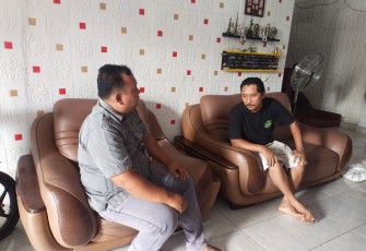 Polsek Giri Mulya Lakukan Koordinasi Bersama Pengurus Gereja Terkait Ibadah Jumat Agung dan Paskah