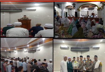 Mendekatkan Diri dengan Masyarakatat, Polresta Bengkulu Keliling Safari Ramadan 