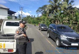 Rutin, Polsek PUT Melaksanakan Kegiatan Patroli Dijalan Lintas Lubuk Linggau - Curup