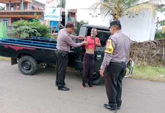 Polsek Kota Padang Razia Senpi di Jlaur Lintas Kotapadang - Curup