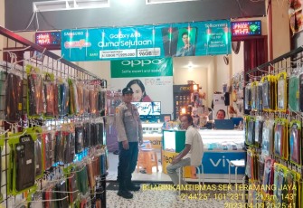 Polsek Teramang Jaya Gelar KRYD 
