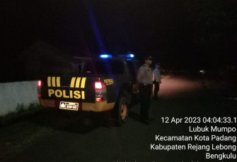 Tingkatkan Pengamanan Polsek Kotapadang Patroli Jalan Lintas Kotapadang - Padang Ulak Tanding 