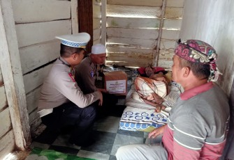Tiga Desa ini Terima Bansos Dari Polres Mukomuko 