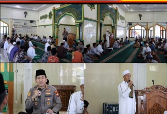 Jumat Curhat, Kapolresta Bengkulu Ingatkan Warga Jaga Keamanan Lingkungan Sekitar Jelang Idulfitri 1444 H 