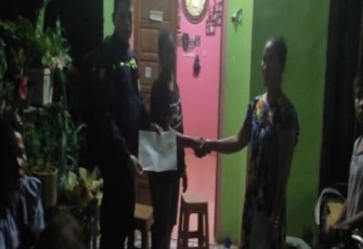 Bhabinkamtibmas Sumber Jaya Mediasi perselisihan Warganya Secara Kekeluargaan