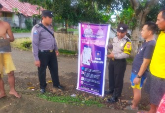 Polsek Kotapadang Sosialisasi Super App Polri