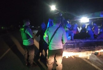 Antisipasi 3C dan Premanisme, Polsek Kaur Tengah Patroli Dialogis