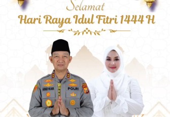 Kapolda Bengkulu Ucapkan Selamat Hari Raya Idulfitri 1444 H