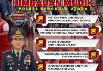 Imbauan Bagi Pemudik dari Polres Bengkulu Utara