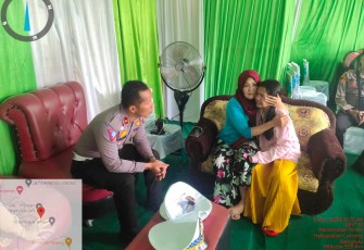 Kehilangan Anaknya, Ibu di Lebong Datang ke Posyan Polisi, Kini Sudah Dipertemukan Kembali