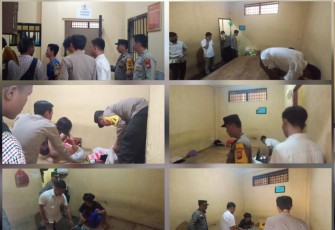Pasca Hari Raya Iddulfitri 1444 H, Polresta Bengkulu Melakukan Pengecekan Ruang Tahanan 