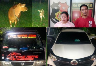 Pelaku dan barang bukti