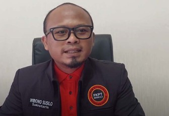 Wibowo Susilo (Sekretaris Forum Komunikasi Pencegahan Teroris/FKPT Provinsi Bengkulu, Kamis (14/12/2023)