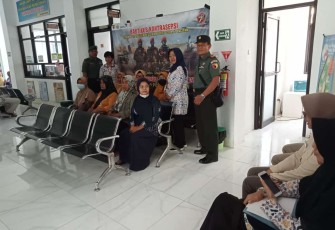 Kodim 0801/Pacitan Kolaborasi Bersama PLKB Gelar Layanan KB