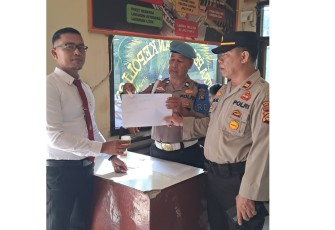 Provos Polsek Belitang Tiga Kembali Cek Urine Personel 