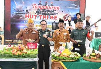 Kodim 0802/Ponorogo Gelar Syukuran HUT TNI ke-78 