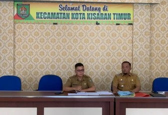 Camat Kota Kisaran Timur Pimpin Coffe Morning Kecamatan Kota Kisaran Timur