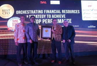 Penyerahan Penghargaan Indonesia Best CFO 2023 