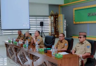 DLH Labuhanbatu saat Gelar Sosialisasi Pengelolaaan Sampah 