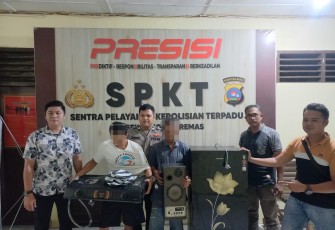 Dua Orang Diduga Pelaku Pencurian Diringkus Polisi