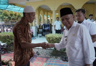 Bupati Asahan Pengajian Akbar di Masjid Istiqamah Pulau Rakyat