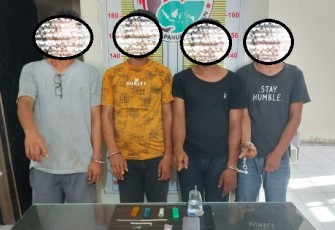 Empat Terduga Pelaku Diamankan 