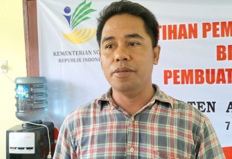 Instruktur dalam pelatihan Ismaidi saat dikonfirmasi awak media, Jum'at (10/03/2023).