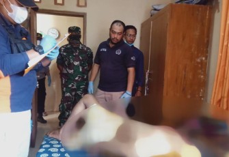 Polres Sumedang saat Lakukan Identifikasi