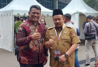 Bupati Agam bersama forkopimda mengikuti Rakornas Kepala Daerah dan Forkopimda di Sentul International Convention Centre.