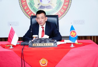 Kapusjianstralitbang TNI Mayjen TNI A.Z.R. Dondokambey, S. E., M.Han