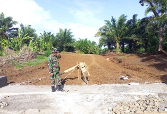 Program TMMD Reguler ke-117 Kodim 0407/Kota Bengkulu di Kelurahan Betungan