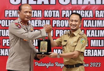 Polda Kalteng Terima Hibah Tanah 1 Hektar dari Pemkot Palangka Raya