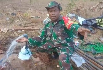 Titik air bersih di  Desa Banyualet, Kecamatan Tanah Merah, Kabupaten Bangkalan-Madura.