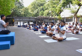 Bakamla RI Olah Raga Bersama Indian Coast Guard