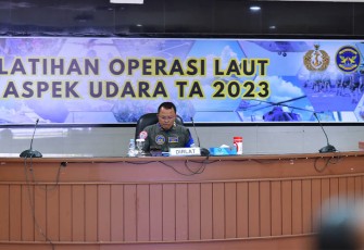 Puspenerbal Gelar Latihan Operasi Laut Aspek Udara 2023