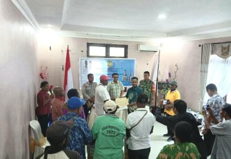  Babinsa Koramil 1710-02/Timika Hadiri Musrenbang Tingkat Kelurahan