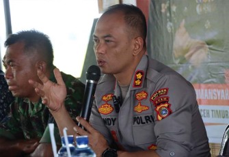 Jumat Curhat Polres Aceh Timur yang berlangsung di Chans Coffee & Resto, Jum’at (24/02/2023).