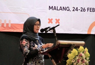 Bupati Blitar Rini Syarifah (Foto : Tim Klikwarta.com)