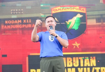 Panglima Kodam XII/Tanjungpura Mayjen TNI Iwan Setiawan, S.E., M.M.